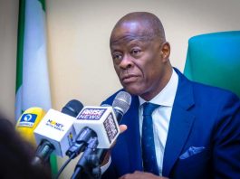 Honourable Minister of Finance and Coordinating Minister of the Economy Mr Wale Edun