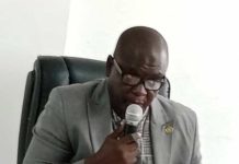 Representative of the Permanent Secretary MPR and Director of Midstream and Downstream, Mr. Mohammed Mohammed Abubakar speaking during the inauguration ceremony of the Plan Implementation Committee to drive the National Development Plan (2026 - 2030) in Abuja.