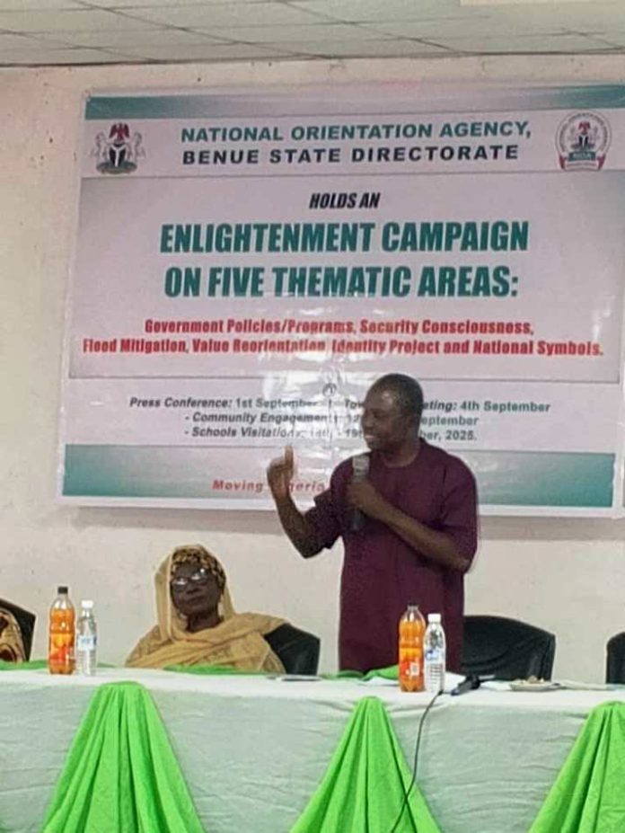 NOA State Director Urge Stakeholders To Strengthen Nigeria's Future Through Education Security Values And National Identity