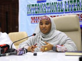Honourable Minister of State for Education, Professor Suwaiba Said Ahmed