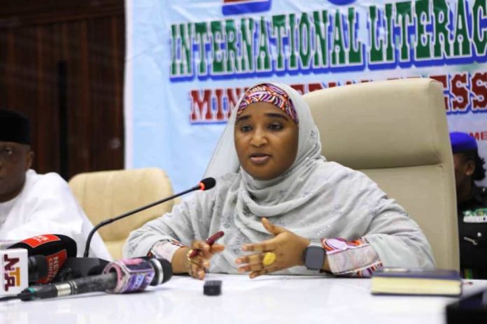 Honourable Minister of State for Education, Professor Suwaiba Said Ahmed