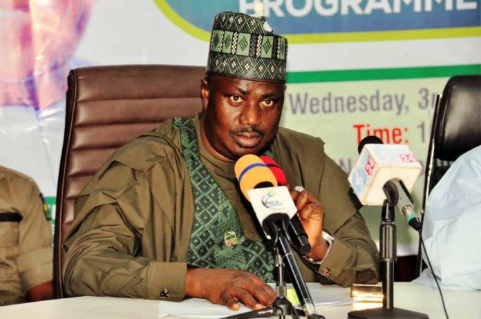 Sen Dr Aliyu Sabi Abdullahi The Minister of State for Agriculture and Food Security, Sen Dr Aliyu Sabi Abdullahi, during the workshop in Abuja.