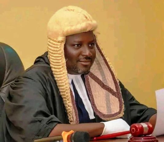 Benue State House of Assembly Speaker, Rt. Hon. Alfred Emberga