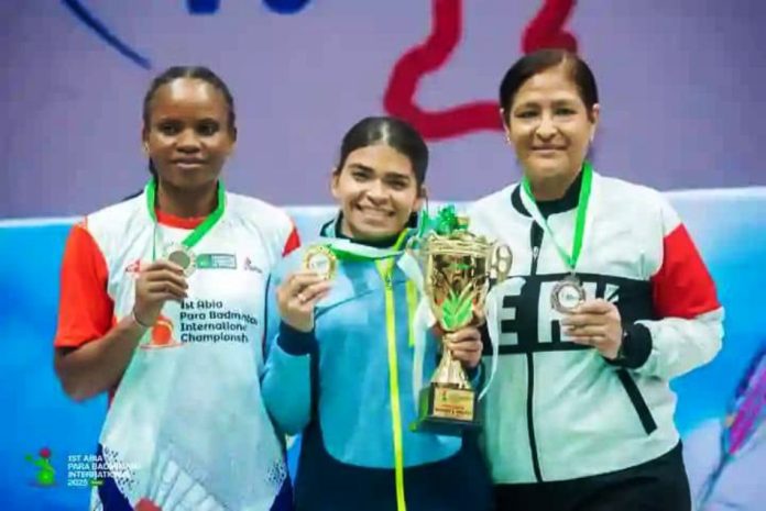 NSCDC Abia Command Officer Shines at 1st Abia Para Badminton International 2025