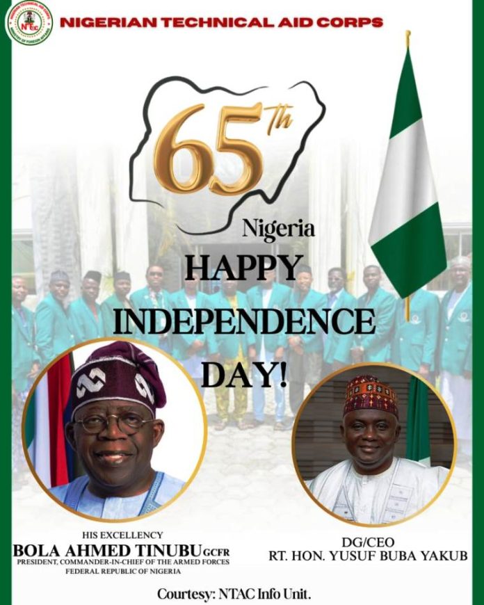 A BRIGHTER FUTURE BECKONS Celebrating Nigeria's 65th Independence Anniversary