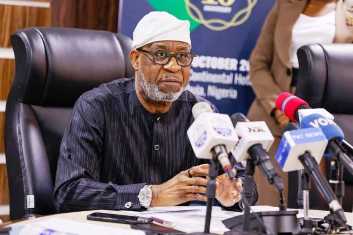 Honourable Minister of Solid Minerals Development, Dr. Dele Alake