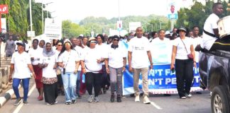 Justice Ministry Leads Awareness Walk To Combat Cybercrime And Promote Safe Cyberspace