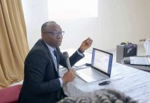 Director-General, Bureau of Public Procurement (BPP), Dr. Adebowale A. Adedokun, FCIPS, ACFE, delivering his presentation at the retreat organized by David Umahi Federal University of Health Sciences (DUFUHS) at Golden Royale Hotel, Enugu