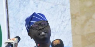 Honourable Minister of Youth Development, Comrade Ayodele Olawande
