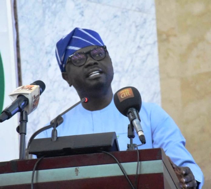 Honourable Minister of Youth Development, Comrade Ayodele Olawande