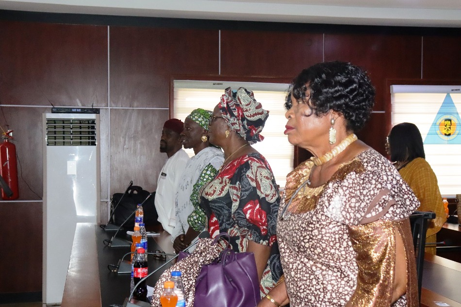Cross Section of the participants during a "Stakeholders’ Engagement on the Mainstreaming and Enhanced Implementation of the Renewed Hope Agenda for Nigerian Women, Children, Families, and the Vulnerable", held at the Army Resource Centre, Abuja