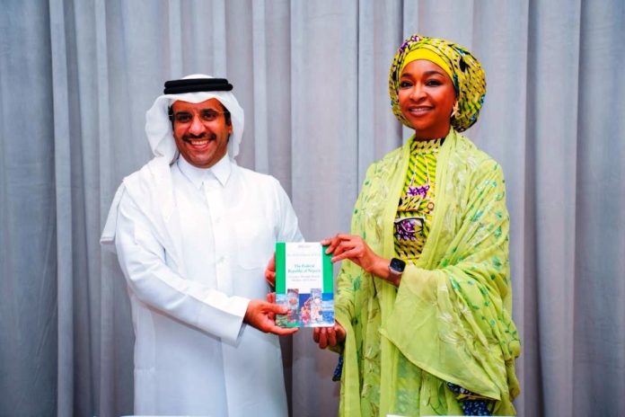 Cultural and Tourism Cooperation Honourable Minister of Art, Culture, Tourism and the Creative Economy, Hannatu Musa Musawa, paid a courtesy visit to the Ambassador of the State of Qatar to Nigeria, H.E. Ali bin Ghanem Al-Hajri, at the Embassy of Qatar, Abuja, on 13th October 2025.