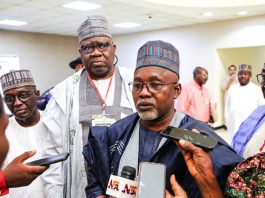 Honourable Minister of State, Federal Ministry of Humanitarian Affairs and Poverty Reduction, Dr. Yusuf Tanko Sununu