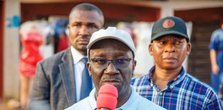Edo State Governor, His Excellency, Senator Monday Okpebholo