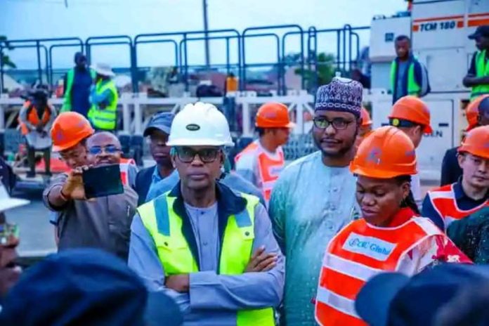 Honourable Minister of State for Works, Rt. Hon. Bello Muhammad Goronyo, Esq.