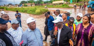 Gov Okpebholo, Works Minister Weep Over State Of Federal Roads In Edo