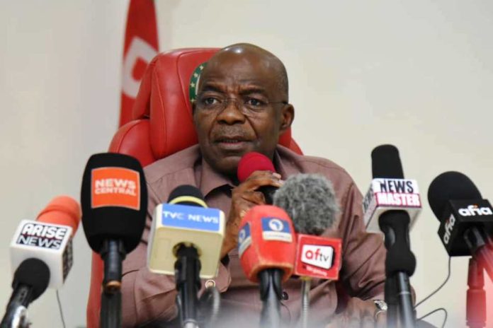 Executive Governor of Abia State, Dr. Alex Chioma Otti, OFR,