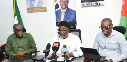 Governor Otti Flags Off Reconstruction of Umuahia–Ikot Ekpene Highway as Education, Infrastructure Transformation Deepens Across Abia