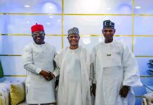 Governor Uba Sani Visit Minster Works On Abuja-Kaduna-Kano Road