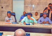 Permanent Secretary Federal Ministry of Housing and Urban Development, Dr Shuaib Belgore in a meeting with Contractors, Tuesday, 30th September, 2025