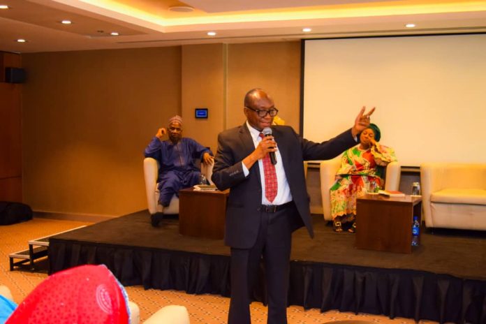 RMAFC Chairman Dr. M.B Shehu addressing the participants