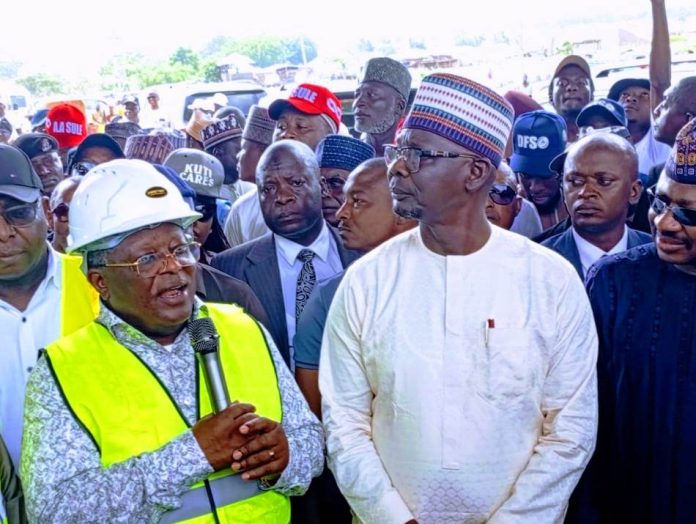 Governor Sule hails President Tinubu as works begins on 137km Keffi-Nasarawa-Toto-Abaji Road