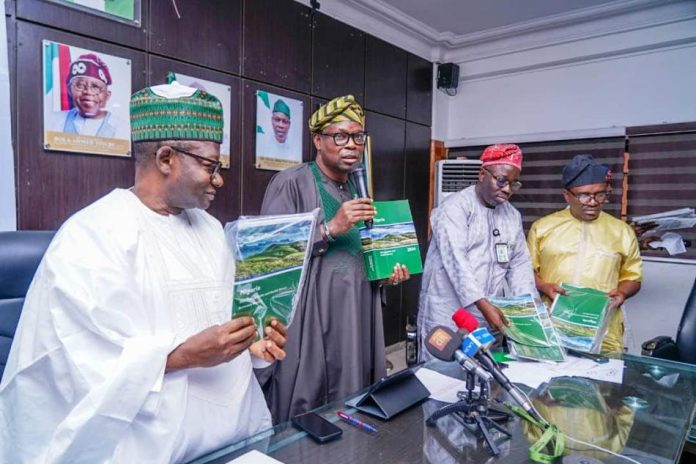 Launching of the 2024 NDGS Report Launching of the 2024 NDGS Report by Dr. Iziaq Adekunle Salako Honourable Minister of State for Health & Social Welfare. To his Right: Honourable Nasir Isa Kwarra, Chairman National Population Commission To his Left: Director Health Planning Research Statistics Department FMoHSW, Dr. Kamil Shoretire Extreme Left: Director Public Health Department FMoHSW, Dr. Godwin Ntadom.