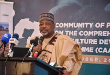 Minister of Agriculture and Food Security, Sen. Abubakar Kyari