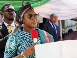 President of the Customs Officers' Wives Association and wife of the Comptroller-General,Mrs Kikelomo Adeniyi