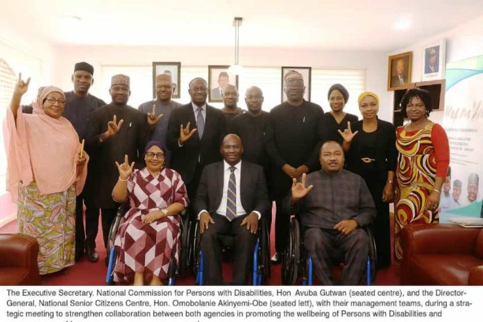 NCPWD Strengthens Collaboration with National Senior Citizens Centre to Promote the Well-being of Persons with Disabilities and Older Persons in Nigeria