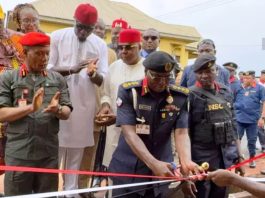 NSCDC Commandant-General Commissions Renovated Divisional Office In Dunukofia