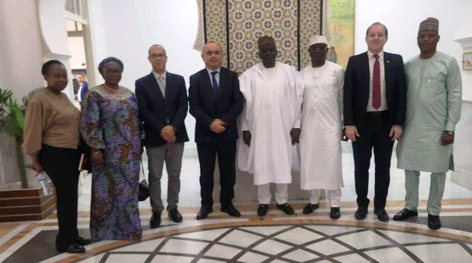 DG NTAC, RT. HON. YUSUF BUBA YAKUB, (4TH FROM RIGHT) WITH OFFICIALS AT THE TUNISIAN MINISTRY OF EDUCATION 27TH OCTOBER 2025