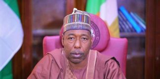 Borno State Governor, His Excellency, Professor Babagana Umara Zulum