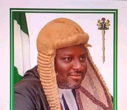 Speaker of the Benue State House of Assembly, Rt. Hon. Alfred Berger Emberga