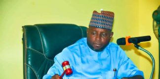 Honourable Speaker of the House, Rt. Hon. Alfred Berger Emberga