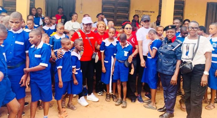 CDOWA Abia State Chapter Shows Compassion with Visit to School for the Blind