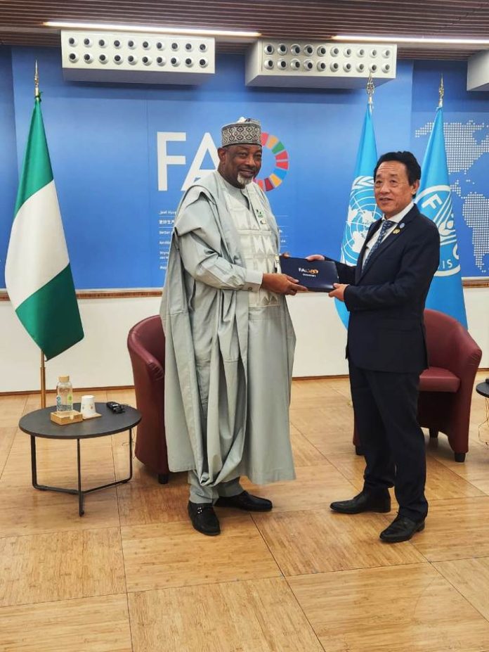 The Minister of Agriculture and Food Security,