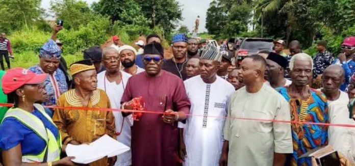 Senator Neda Imasuen Unveils 2-Kilometer Irohkin-Abudu Road Project to Foster Rural Development in Edo South