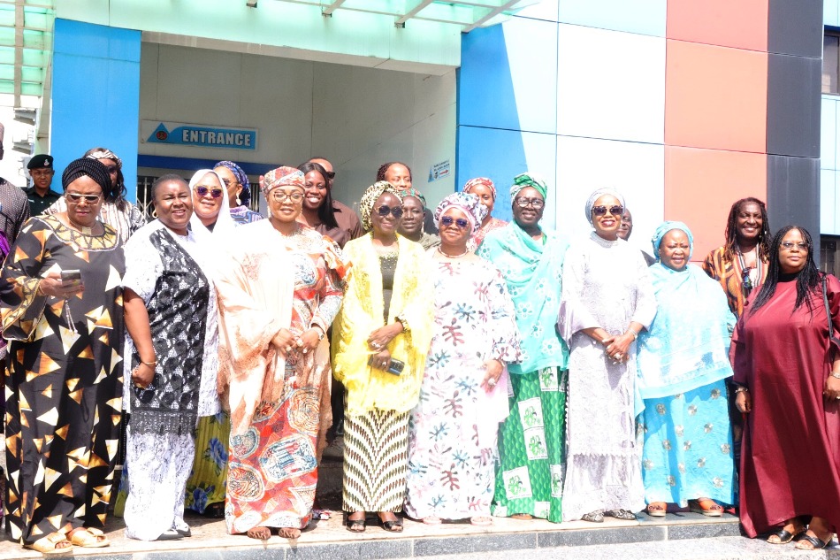 Group Photograph of the participants during a "Stakeholders’ Engagement on the Mainstreaming and Enhanced Implementation of the Renewed Hope Agenda for Nigerian Women, Children, Families, and the Vulnerable", held at the Army Resource Centre, Abuja