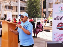 The Director Human Resources, Mrs Ijeoma Idika, represented the Permanent Secretary of Solid Minerals Development at the event.