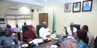 Cross section of Top Management Meeting Chaired by the Permanent Secretary Education Mr Abel Olumuyiwa Eniitan. Held on 17/10/25 at the Headquarters Abuja