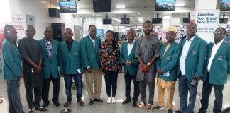 Uganda-Bound NTAC Volunteers Depart Abuja for Kampala
