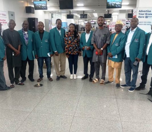 Uganda-Bound NTAC Volunteers Depart Abuja for Kampala