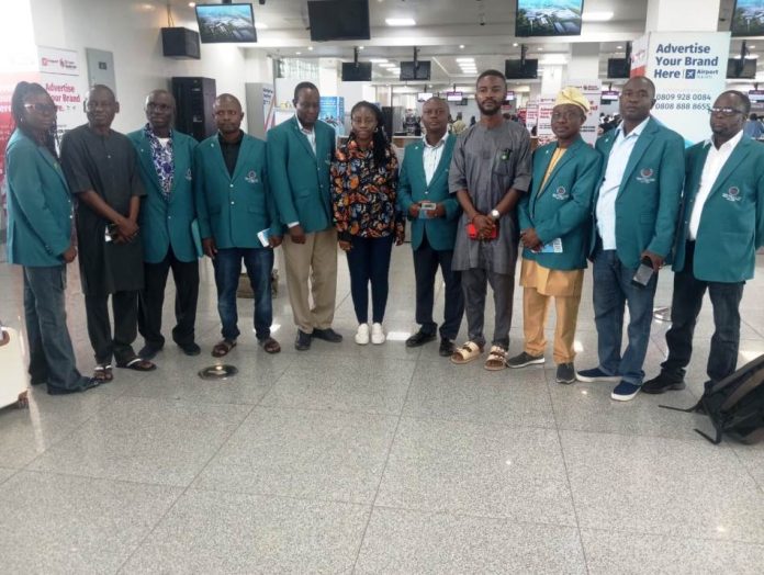 Uganda-Bound NTAC Volunteers Depart Abuja for Kampala