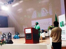 he Permanent Secretary Federal Ministry of Women Affairs Dr Maryam Ismaila Keshinro addressing the 46th Session of the ACERWC in Lesotho Kingdom on 26th November 2025.