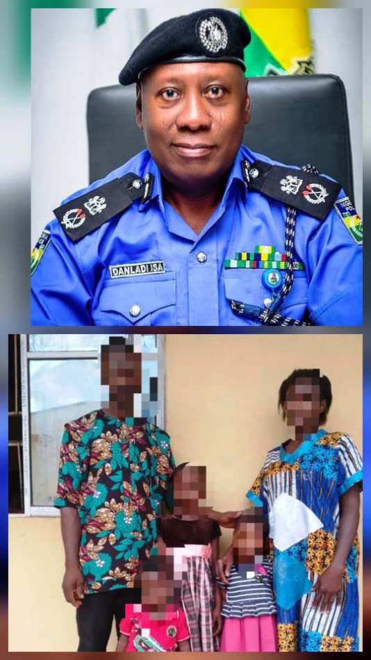 Abia Police Burst Child Trafficking Abia Police Burst Child Trafficking Syndicate, Rescue Three Children And Reunite Them With Families