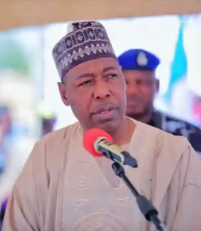 Babagana Zulum Borno State Governor, His Excellency, Professor Babagana Umara Zulum