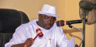 Speaker, Benue State House of Assembly, Rt. Hon. Alfred Aondoaver Emberga