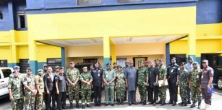 Abia Command Welcomes Course 34 Participants Of The National Defence College Abuja On Geo-Strategic Study Tour