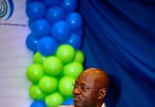 DG IPCR delivering his speech at the event